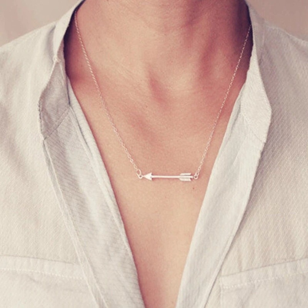 ‼️3/$30 Boho Arrow Dainty Gold or Silver Necklace
